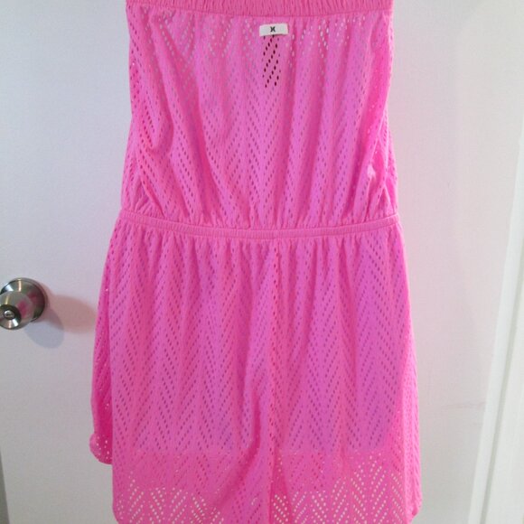 Hurley Juniors' Crocheted Tube Cover-Up Romper NWT Sz XL - Picture 7 of 10